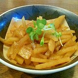 スパイシーなポテトのきんぴら